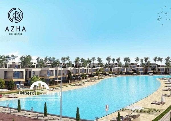 عنوان الشركة المالكه لقريةازها